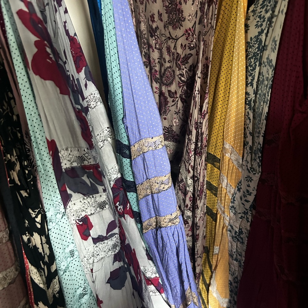 Selling my ENTIRE collection of FP Lace & Voile Trapeze Slips - RARE